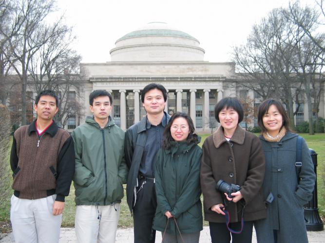 2003 Xmas gathering at MIT (MIT 小聚）